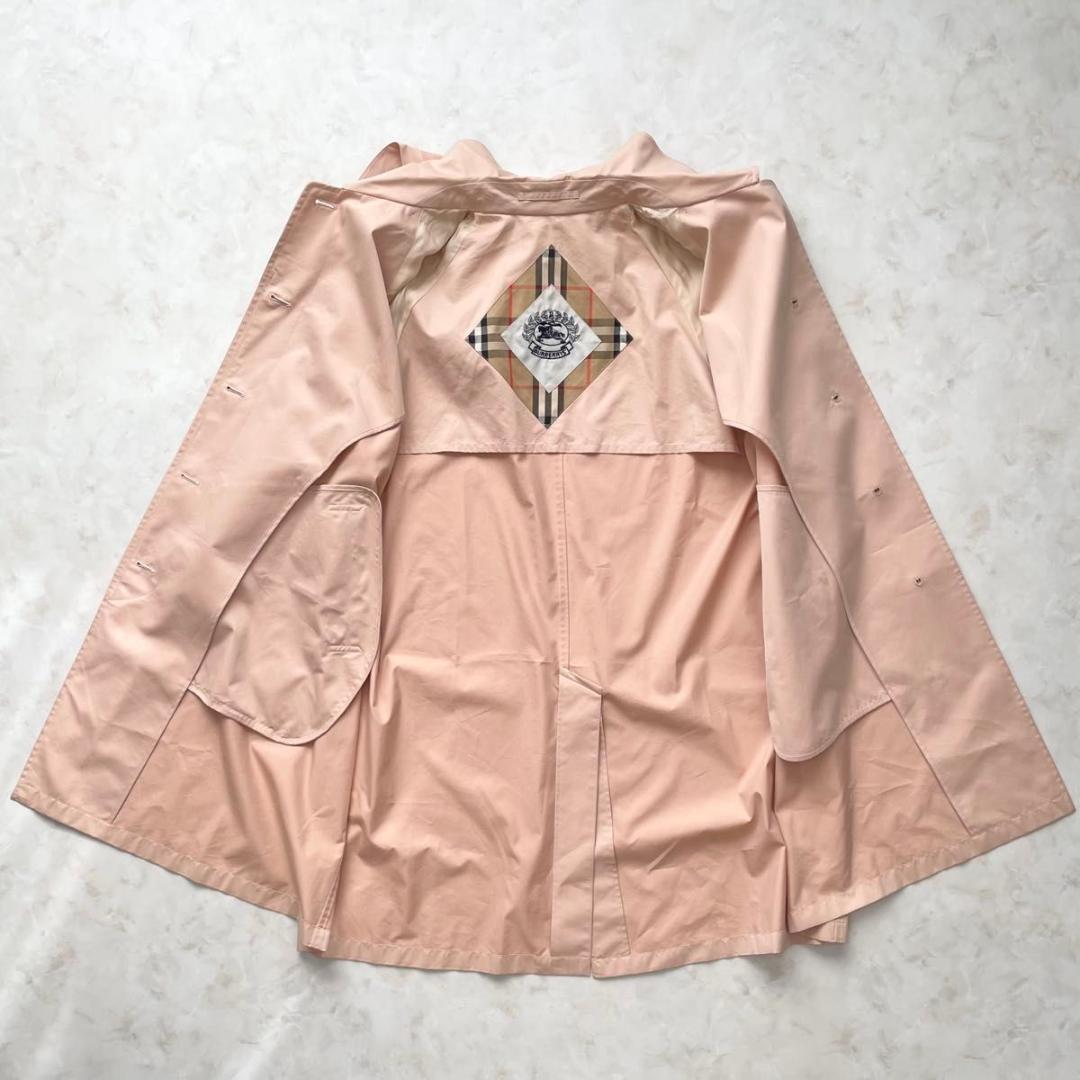 Burberry's 7AR ステンカラーコート ピンク