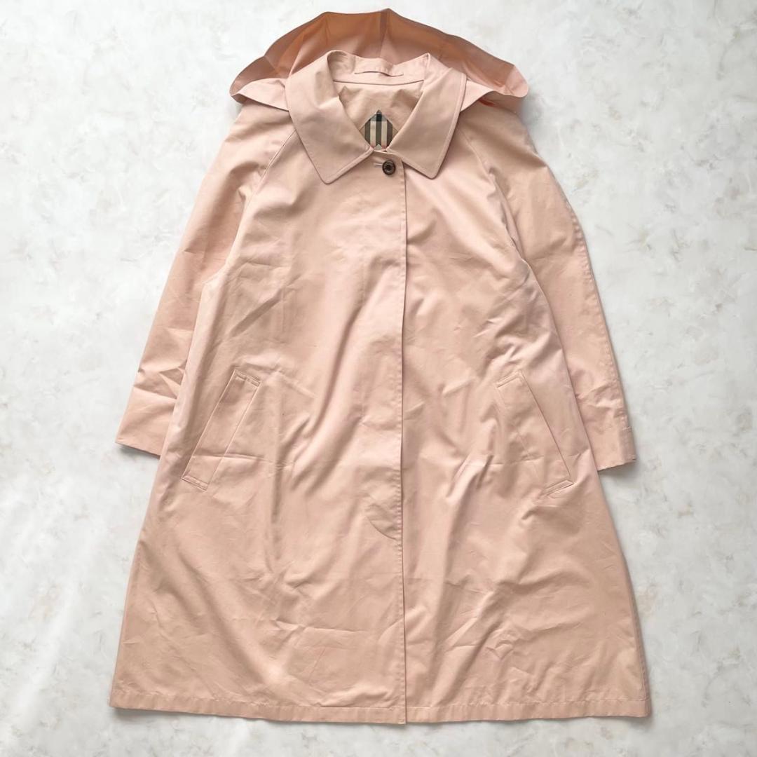 Burberry's 7AR ステンカラーコート ピンク