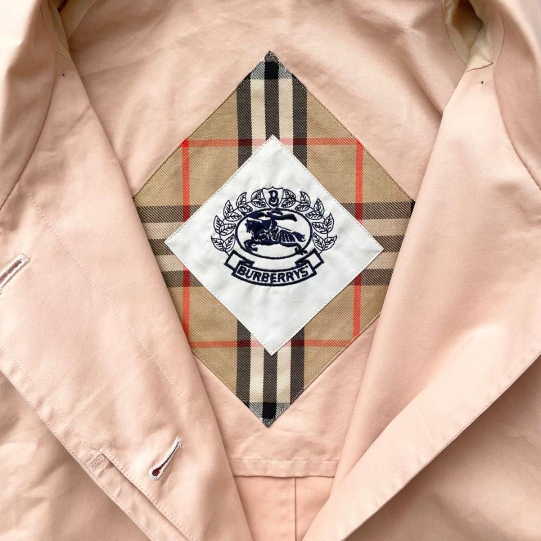Burberry's 7AR ステンカラーコート ピンク