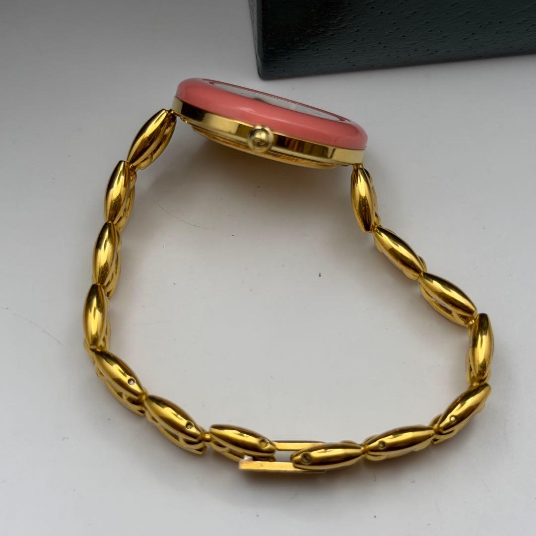 高騰中　動作未確認　グッチ　チェンジベゼル　11.12 箱説保　ベゼル11個付