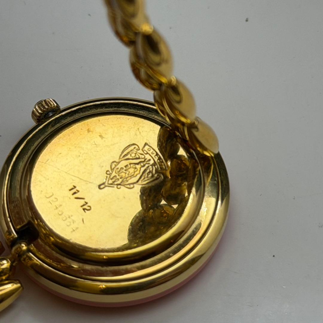 高騰中　動作未確認　グッチ　チェンジベゼル　11.12 箱説保　ベゼル11個付