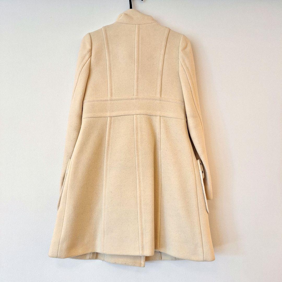 BURBERRY BLUE LABEL 白 ロングコート