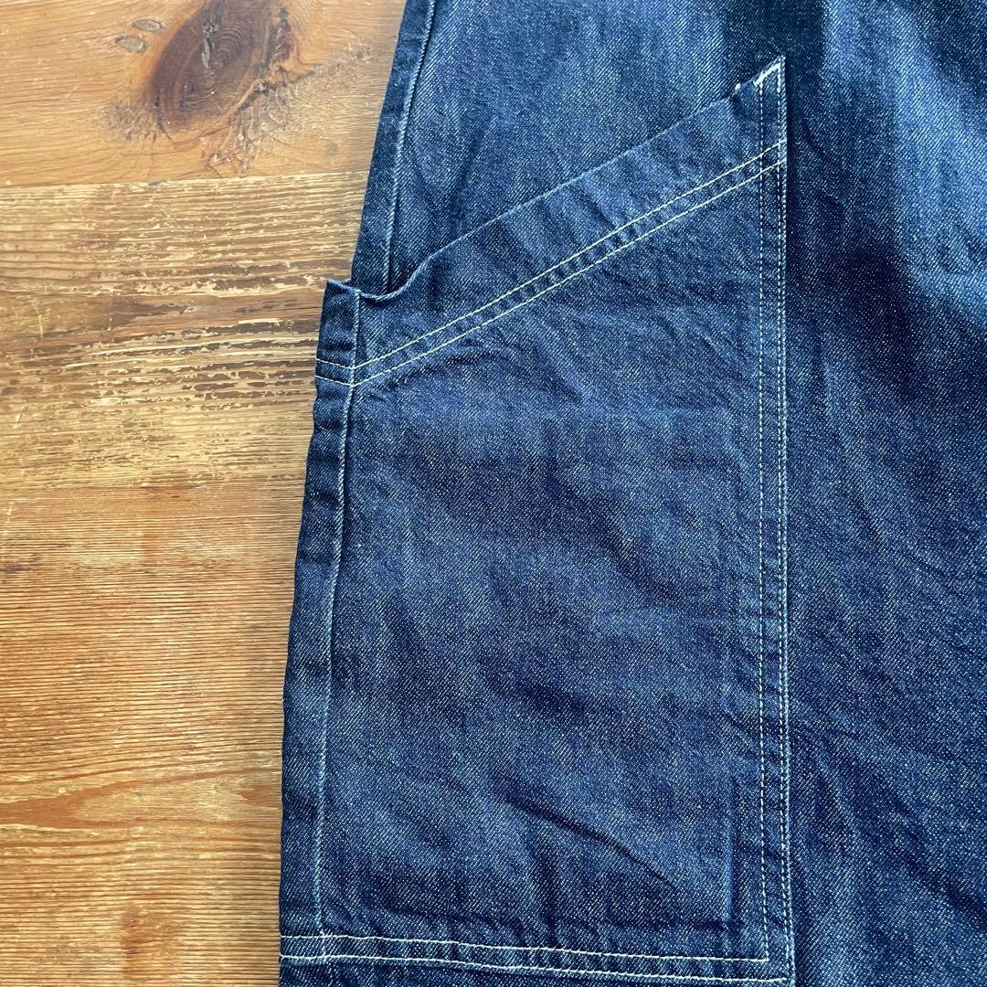 HARVESTY/ハーベスティ デニムオーバーオール サイズ2