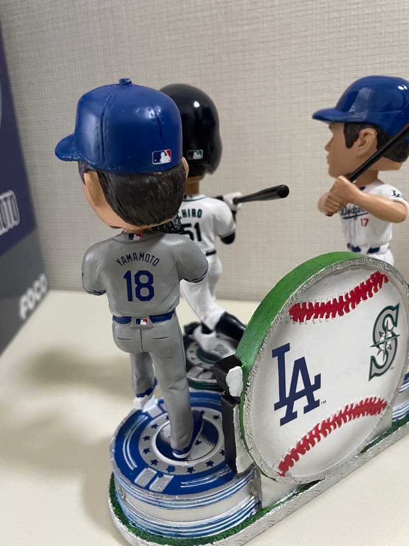 【世界限定224体】 大谷翔平 山本由伸 イチロー ボブルヘッド 稀少ナンバー