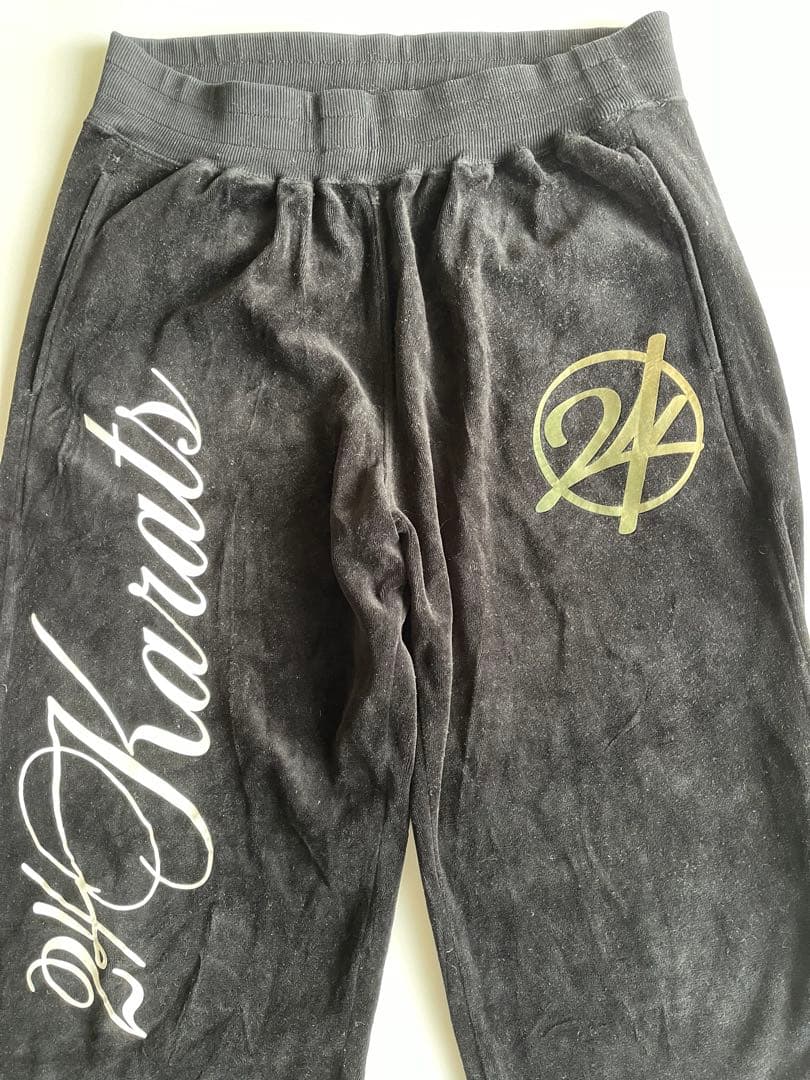 24Karats ベロアセットアップ Mサイズ