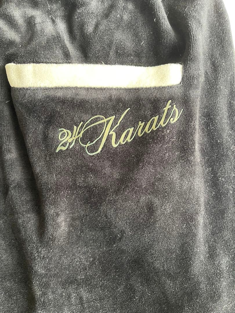 24Karats ベロアセットアップ Mサイズ