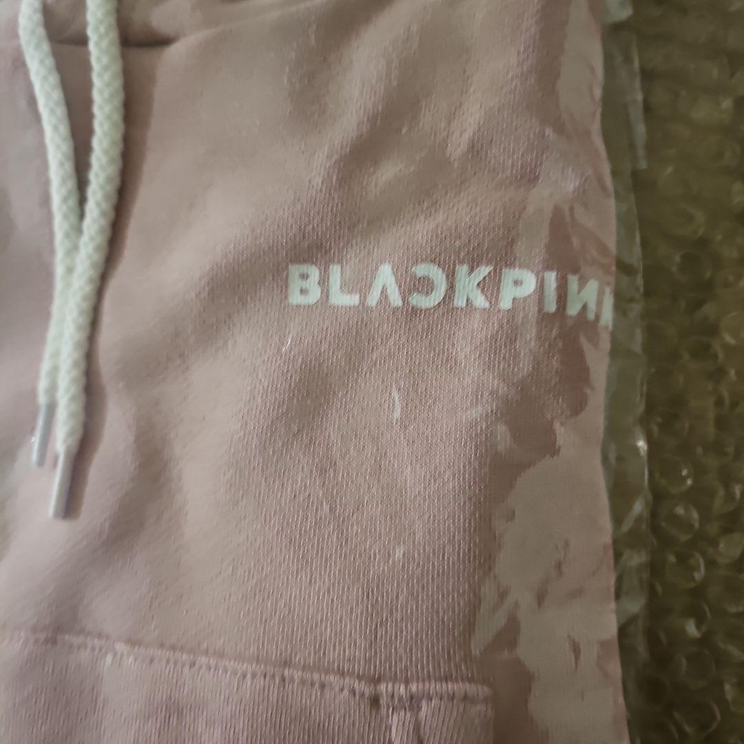 定価以下！Blackpink プルオーバーフーディー　ショート　パーカー　ピンク