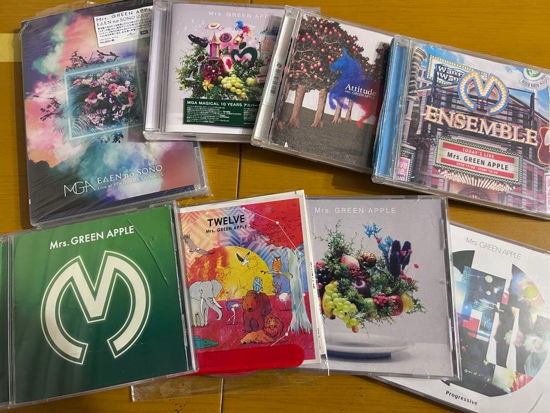 Mrs. GREEN APPLE まとめ売り CD＋DVD