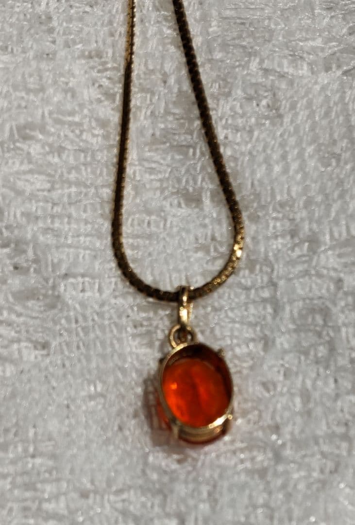 ファイアーオパールペンダントヘッド(18K)