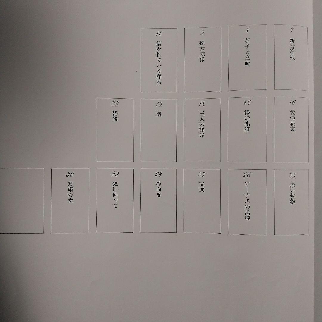 画集　宮本三郎　花と風景と女　定価35000円　30枚完品　毎日新聞社