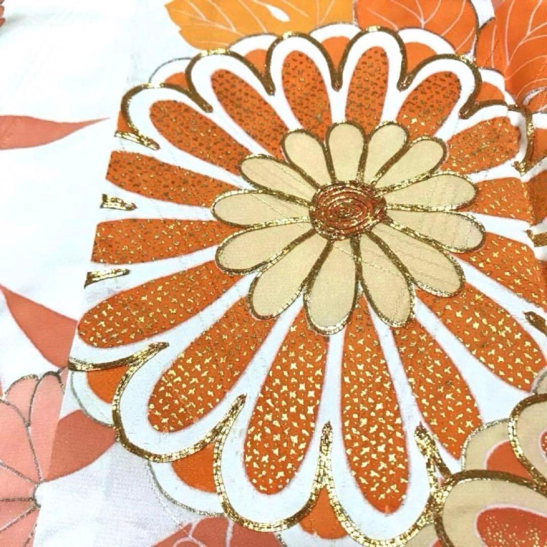 m*i様 振袖・長襦袢セット 長袖　成人式に　女物　仕立て上がり　正絹　花柄