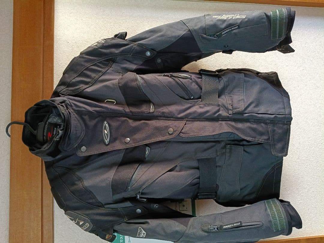 ROUGH & ROAD バイクジャケット Lサイズ ブラック