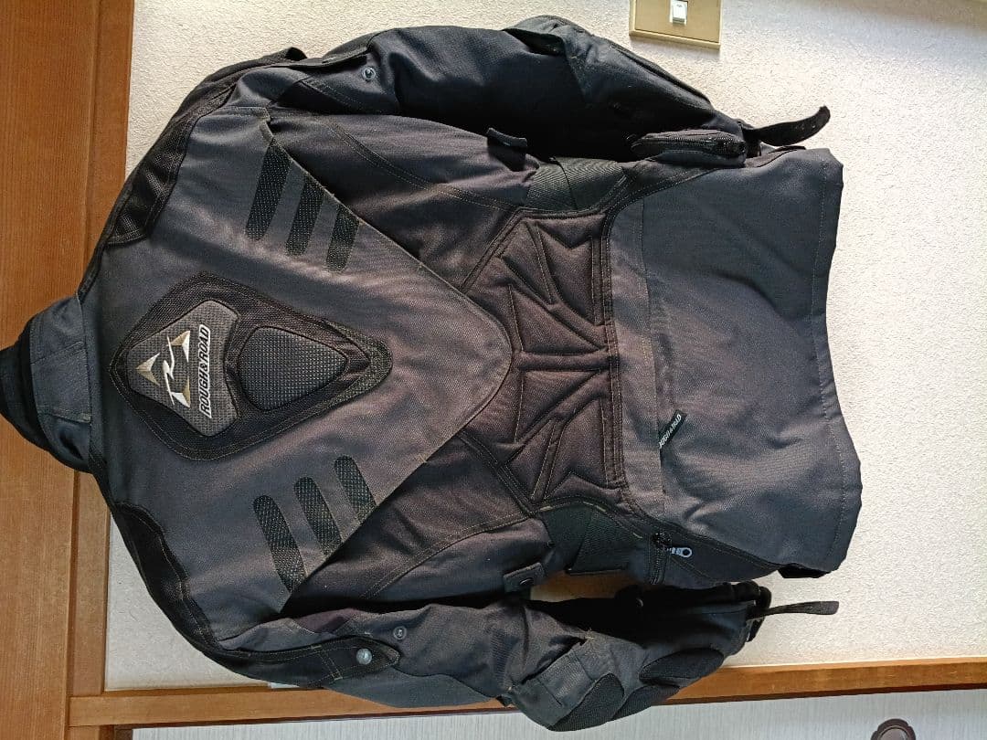 ROUGH & ROAD バイクジャケット Lサイズ ブラック