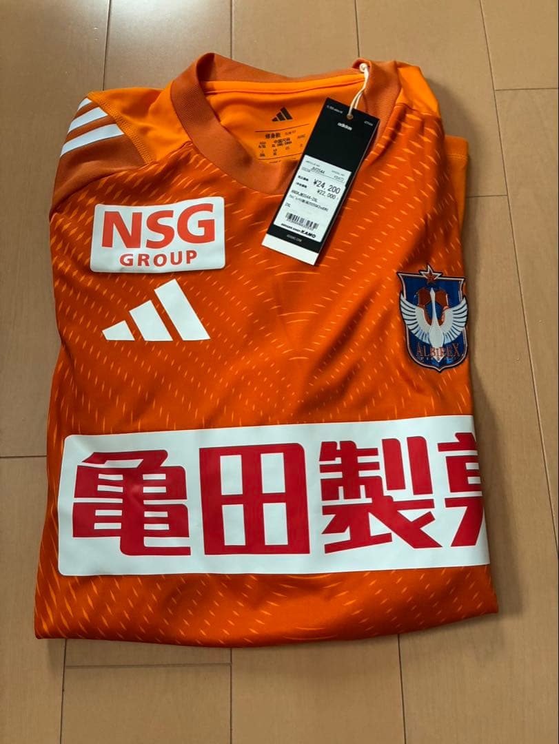 adidas アルビレックス新潟 GK ユニ　新品タグ付き