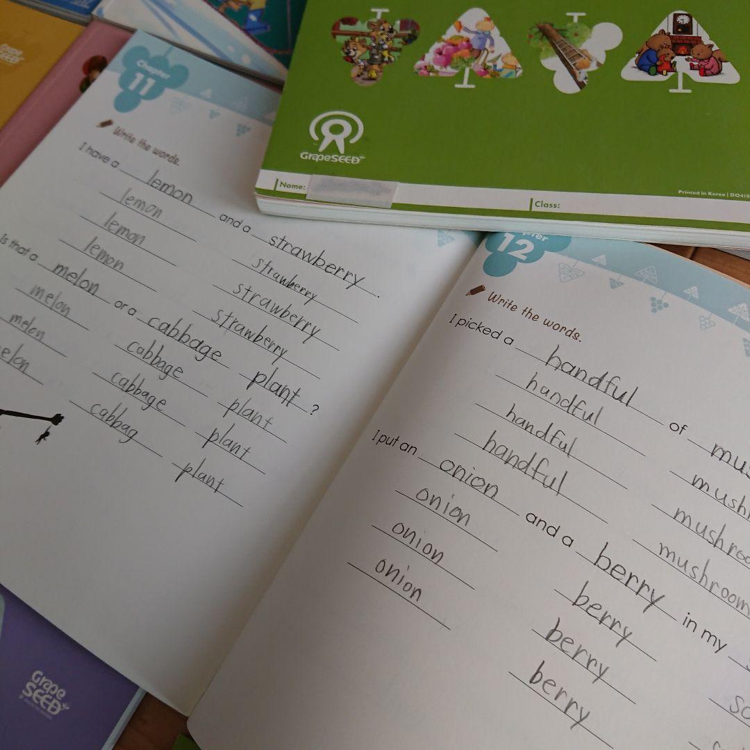 grapeseed unit15～27 英語教材 幼児英語