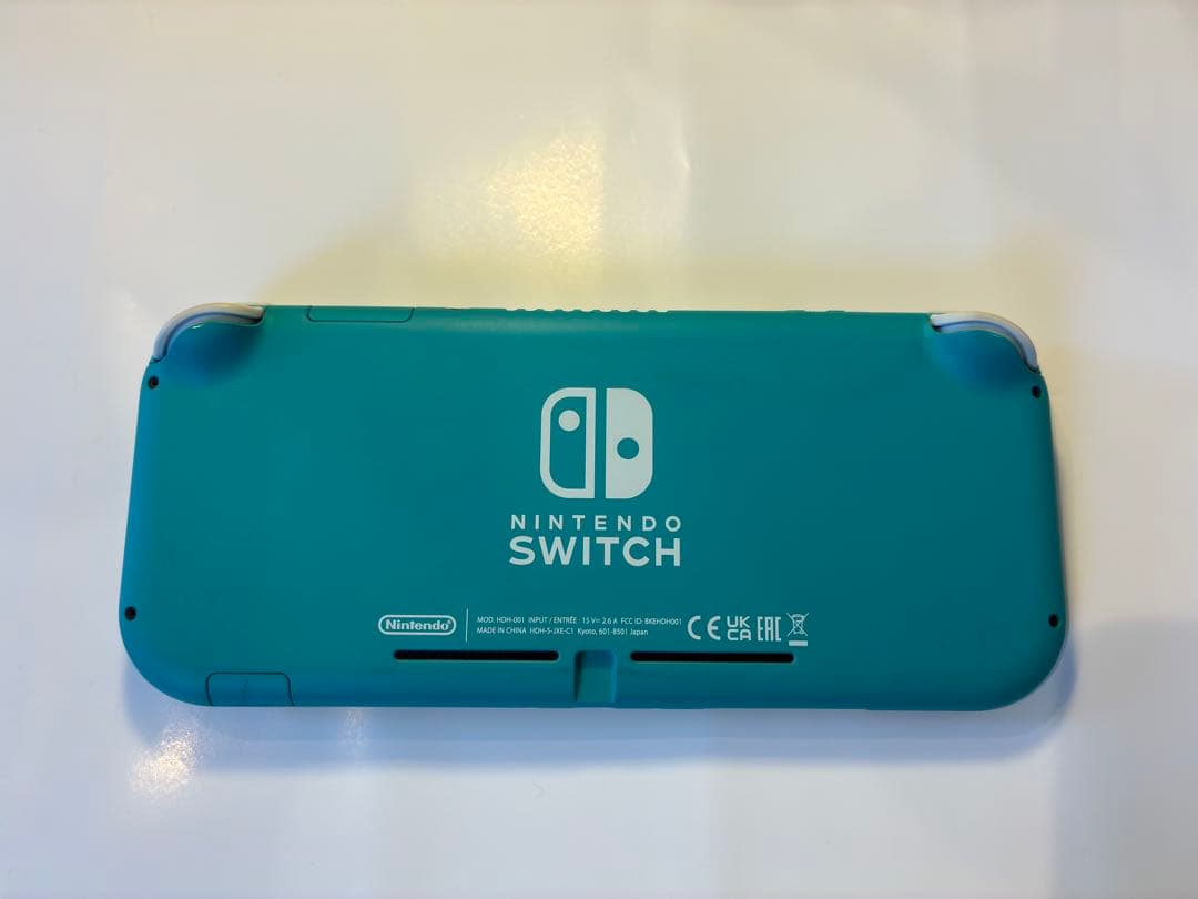 【美品】Nintendo Switch Lite ターコイズ +スプラトゥーン2