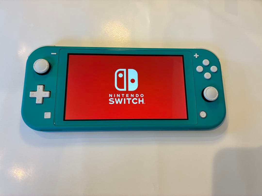 【美品】Nintendo Switch Lite ターコイズ +スプラトゥーン2
