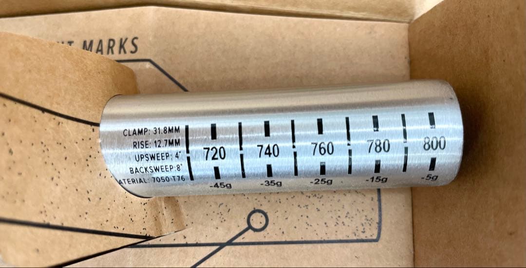 PROTAPER ハンドルバー　A12 シルバー