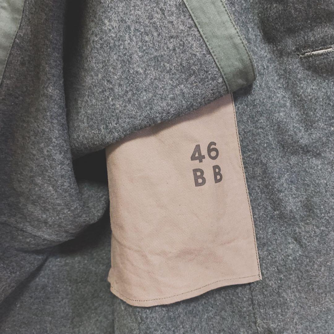 【超希少】　スイス軍　チェスターコート　【古着】