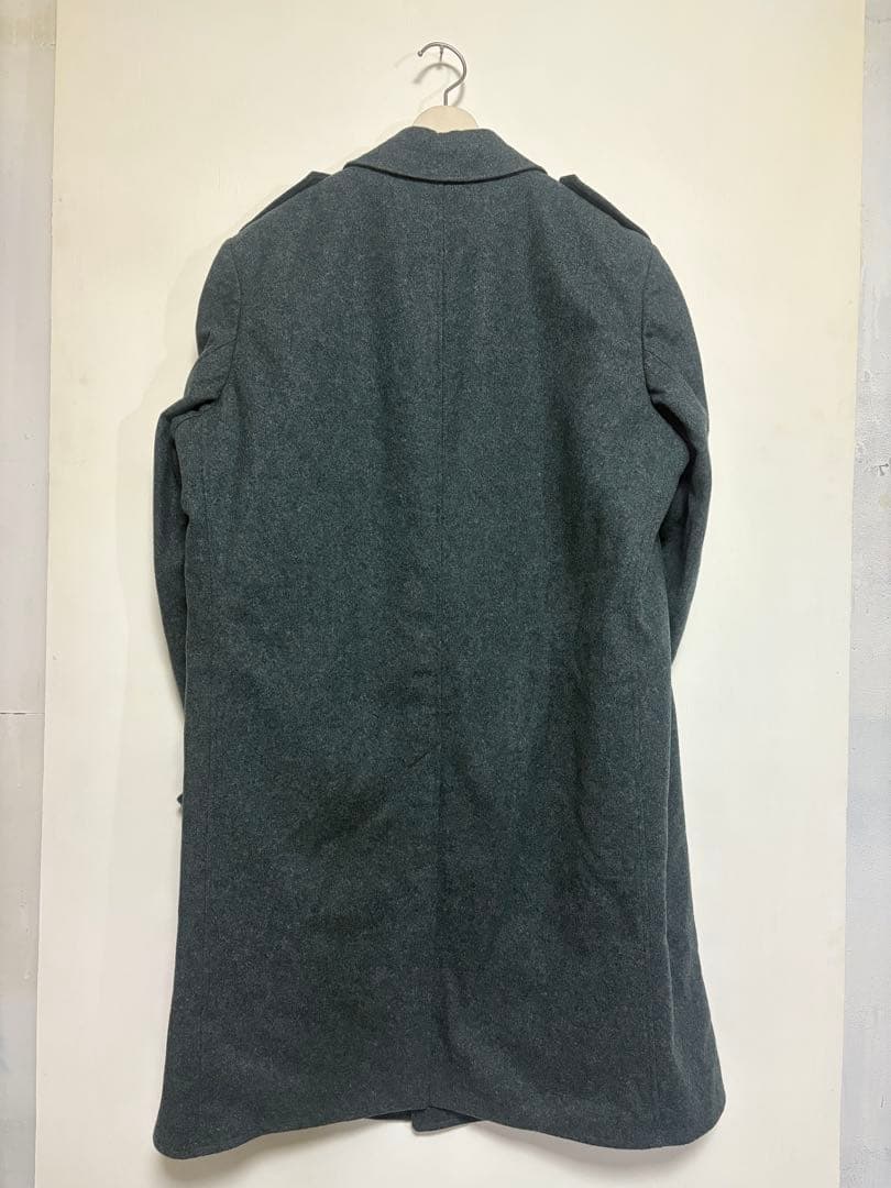 【超希少】　スイス軍　チェスターコート　【古着】