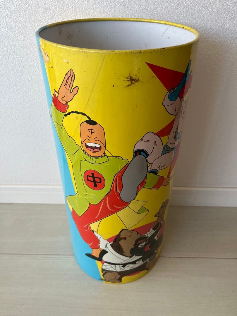 激レア　キン肉マン　ゴミ箱　ごみ箱　ダストボックス　約40年前　昭和