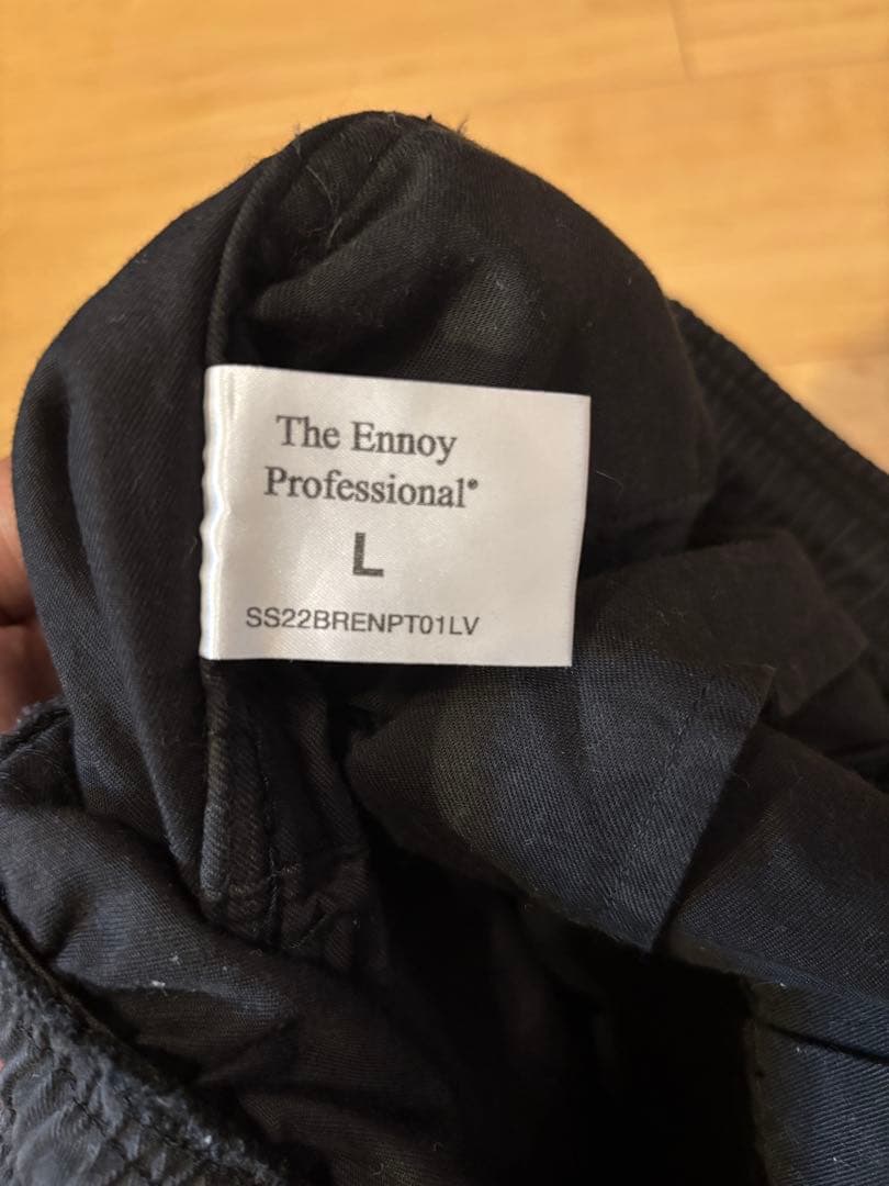 The Ennoy Professional ブラックショートパンツ L