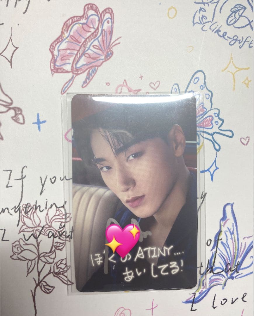 ateez サン birthday 当選サイン