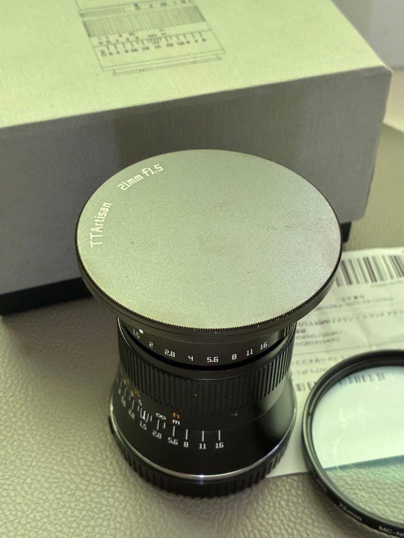 TTArtisan ❗️21mm F1.5 レンズ‼️