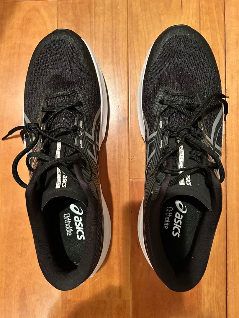 アシックス asics HYPER SPEED5 メンズ 28.5cm ブラック