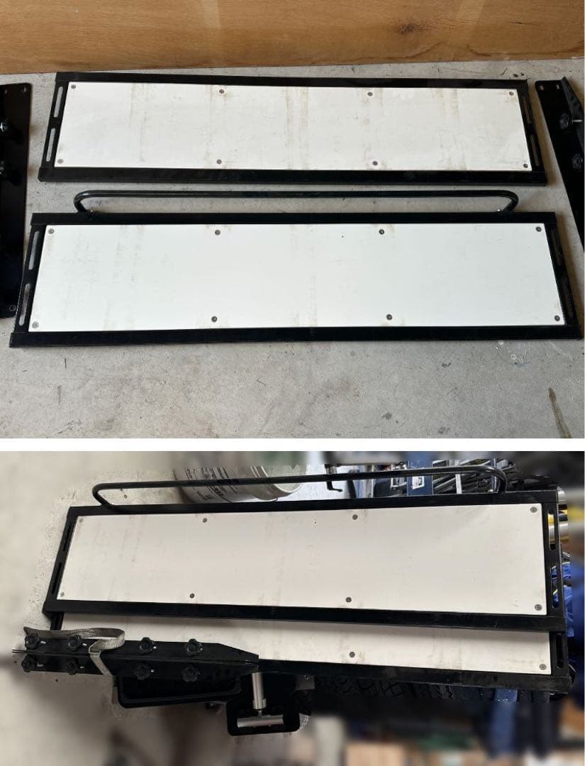 な*し様 値下げしました‼️N-VAN リア荷台棚 別注製作品 丈夫です