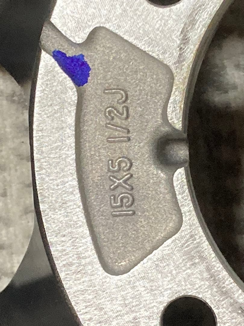 【送料込み】スズキ ジムニーシエラ 15インチ純正アルミホイール4本 新車外し