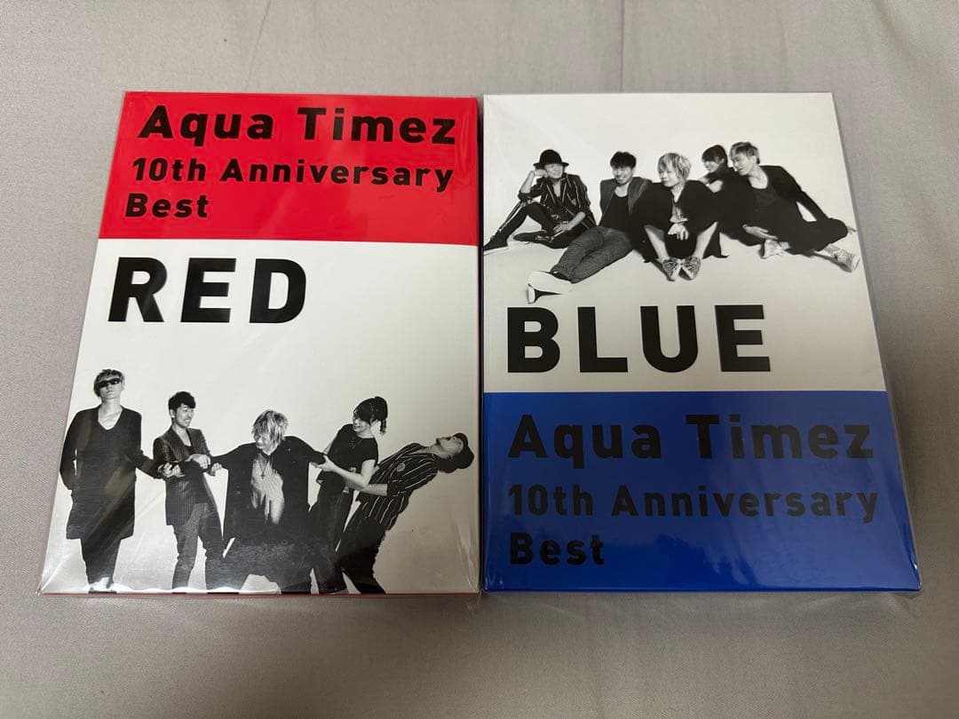 Aqua Timez ベスト RED BLUE team AQUA CD DVD