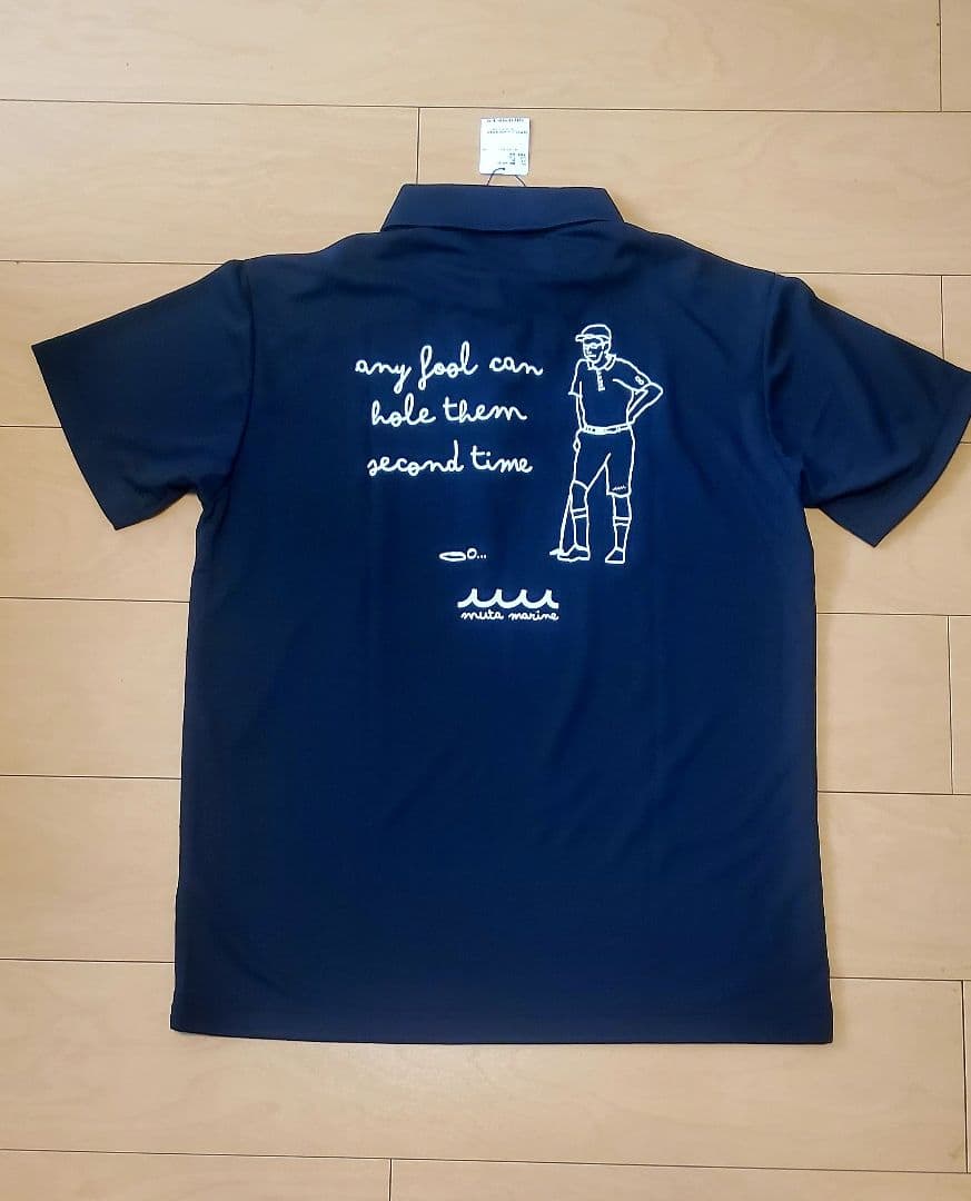 新品未使用 muta 黒 ポロシャツ XL