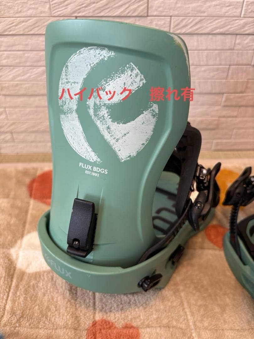 FLUX BDS F22XFビンディング Mサイズ グリーン