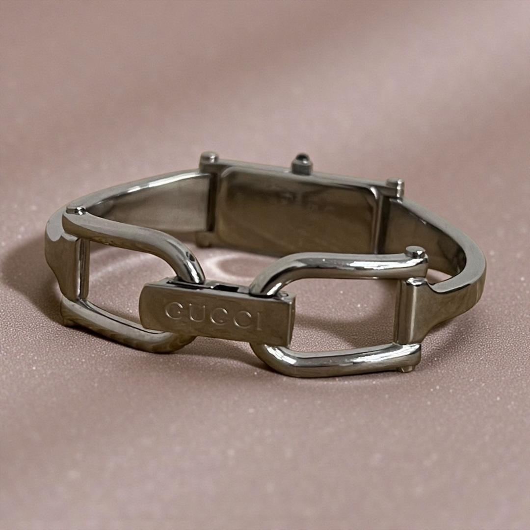 フォロー割【動作確認・電池交換済】GUCCI 腕時計1500 Lブレスウォッチ