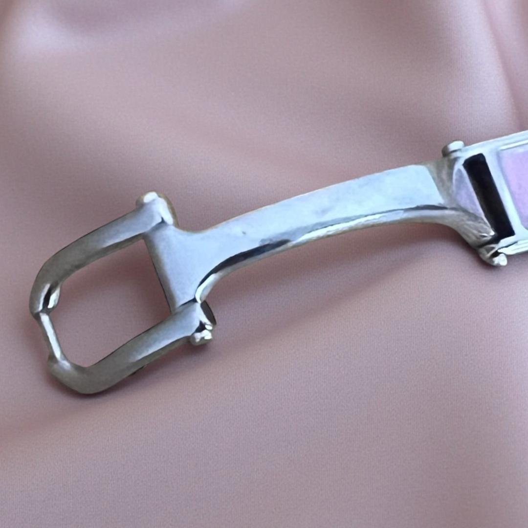 フォロー割【動作確認・電池交換済】GUCCI 腕時計1500 Lブレスウォッチ