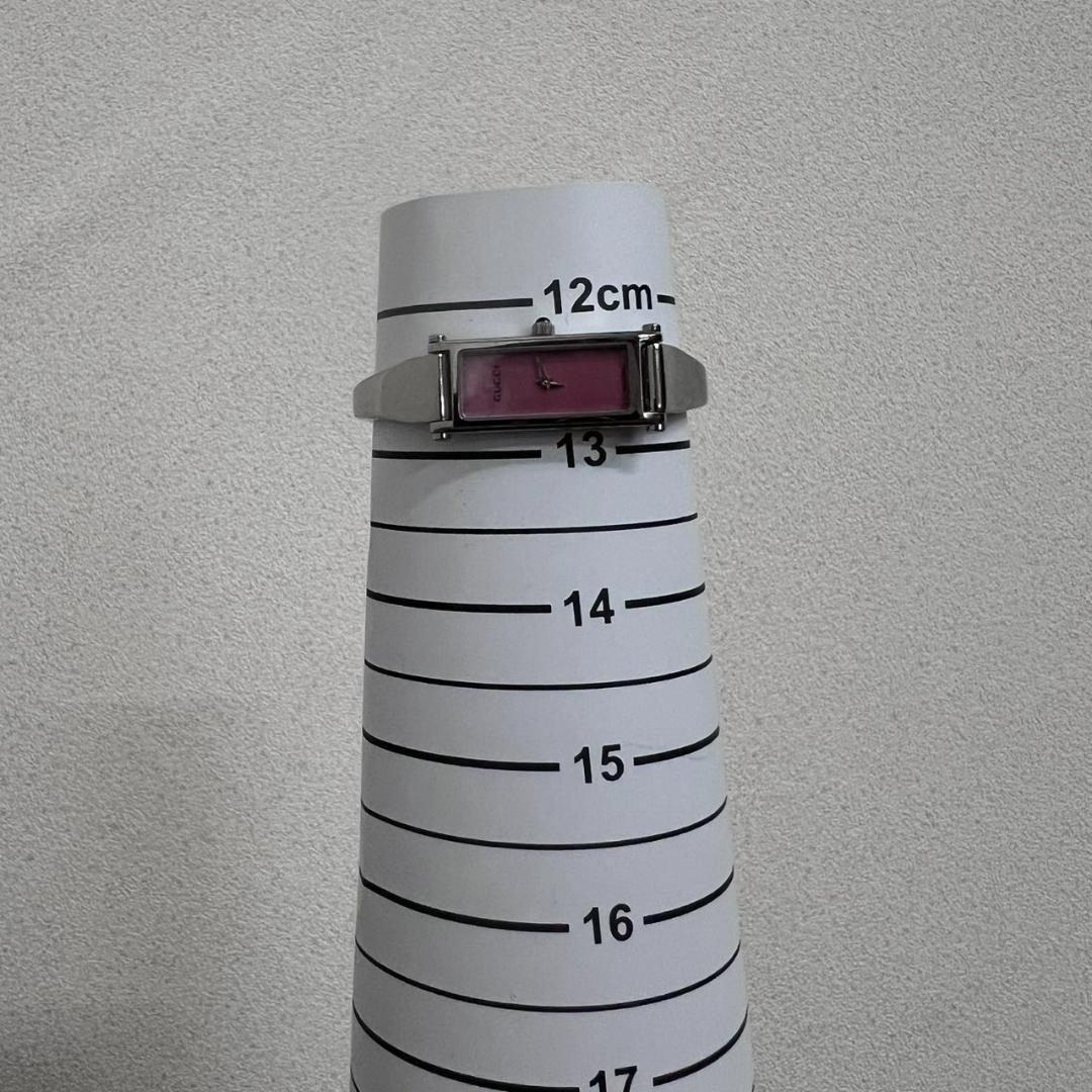 フォロー割【動作確認・電池交換済】GUCCI 腕時計1500 Lブレスウォッチ