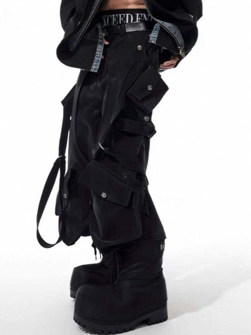 STARTEXCEEDEND 重工多ポケットワークショーツ 七分丈パンツ 八分丈