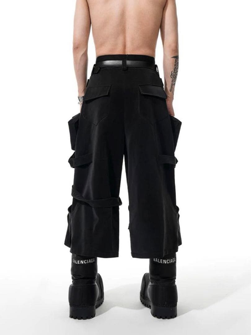 STARTEXCEEDEND 重工多ポケットワークショーツ 七分丈パンツ 八分丈