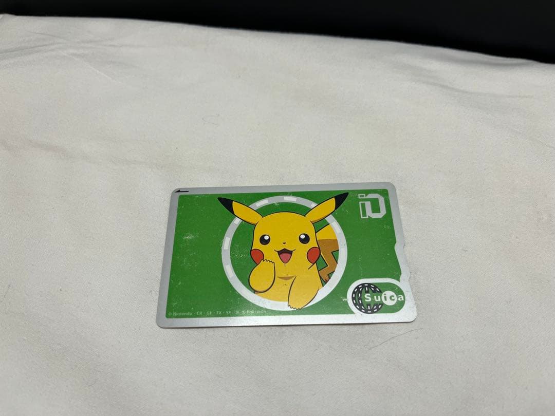 使用可能！ピカチュウ Suicaカード