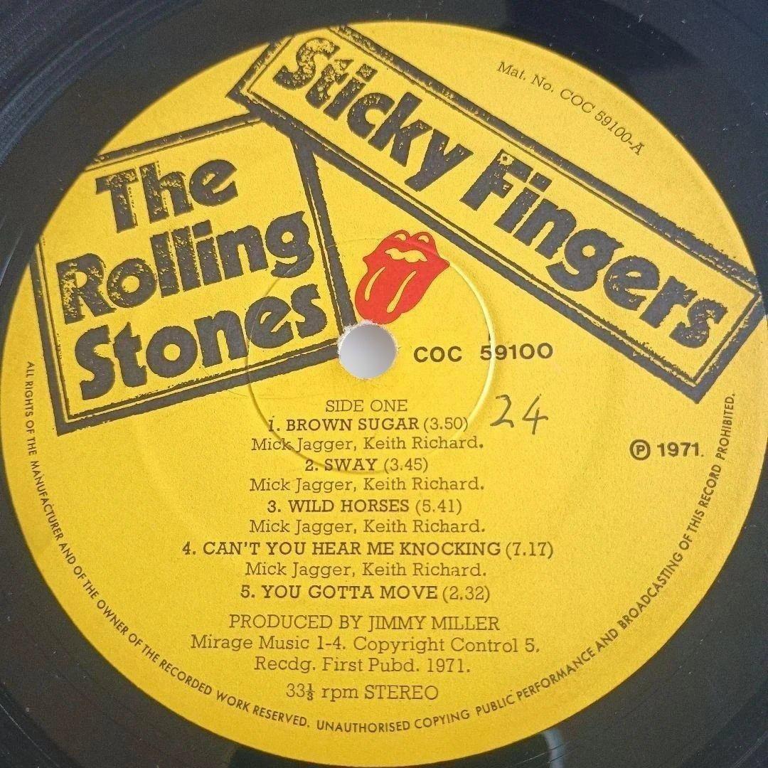 洋楽 UK Orig Sticky Fingers Rolling Stones