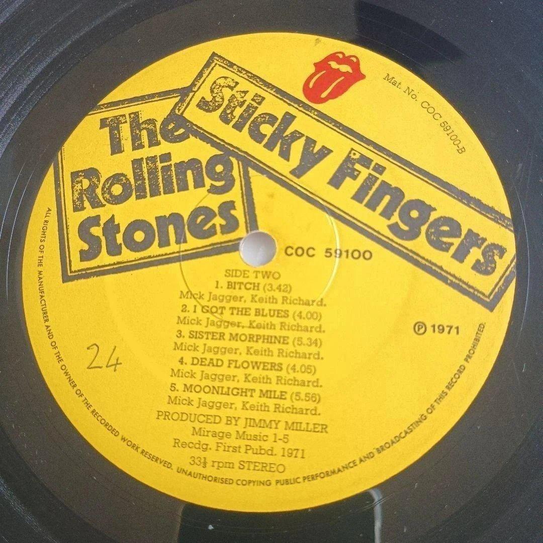 洋楽 UK Orig Sticky Fingers Rolling Stones