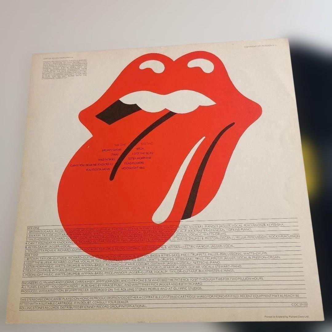 洋楽 UK Orig Sticky Fingers Rolling Stones