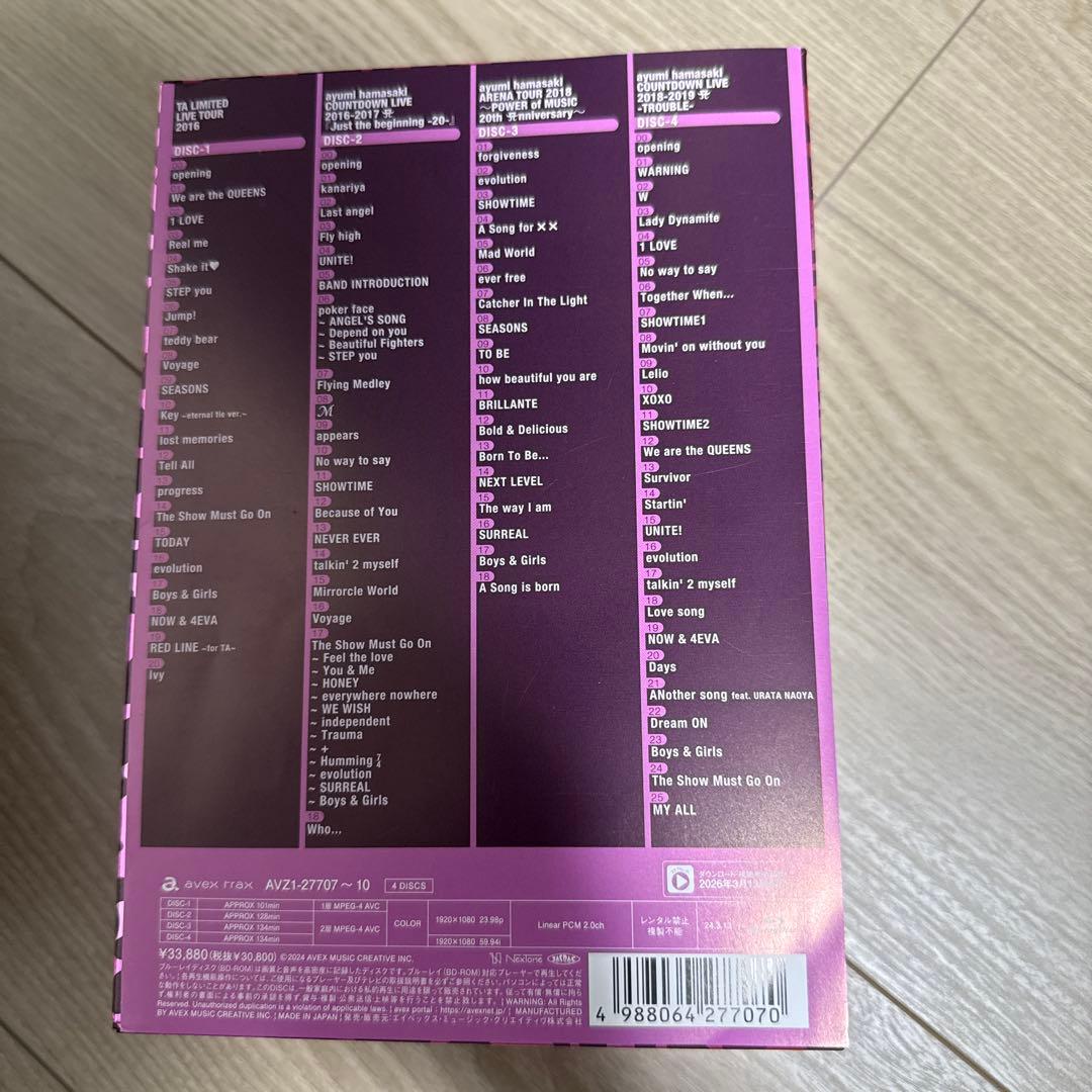 K-POP・アジア ayumi hamasaki UNRELEASED LIVE BOX etc..