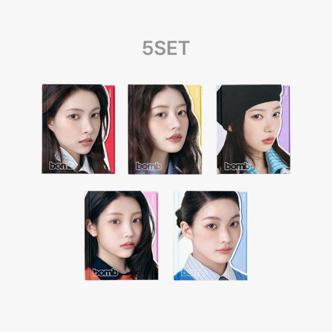 【新品未開封】ILLIT 5形態セット 『bomb』(GLLIT盤)