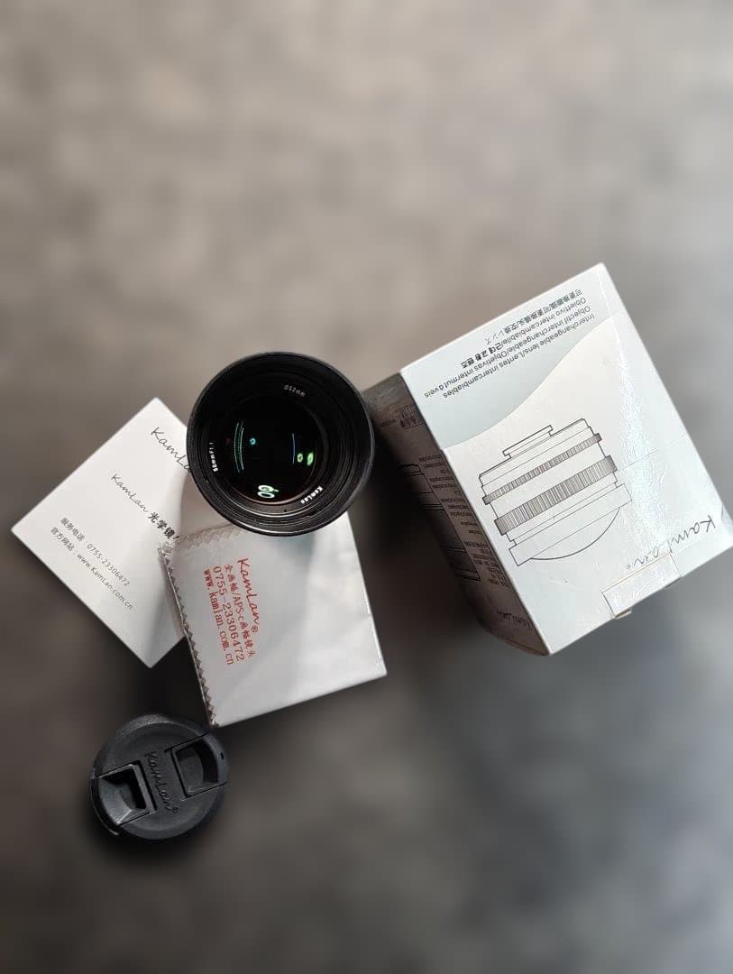 KAMLAN 50mm F1.1 レンズ