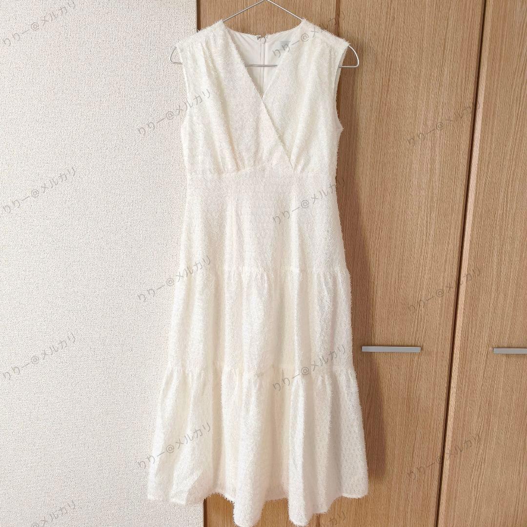 25SS美品・サイズ36　CELFORD　チドリカットジャガードワンピース