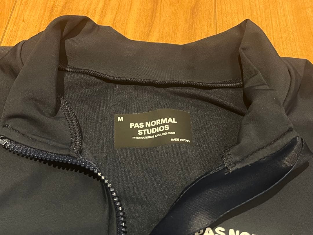 PAS NORMAL STUDIOS サイクルジャージ 長袖 ネイビー　紺　M