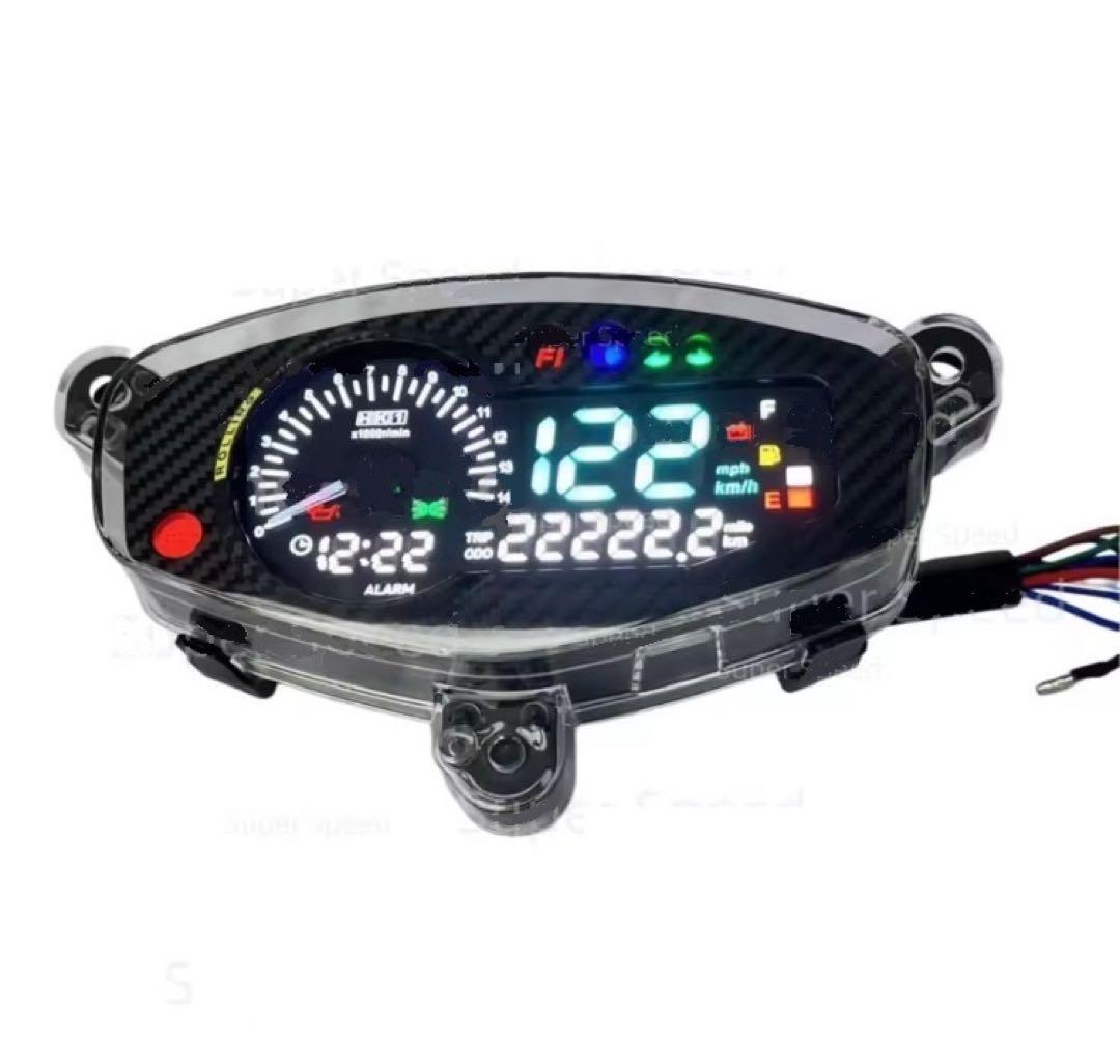 最新モデル アドレスV125Gデジタルメーター 2025年