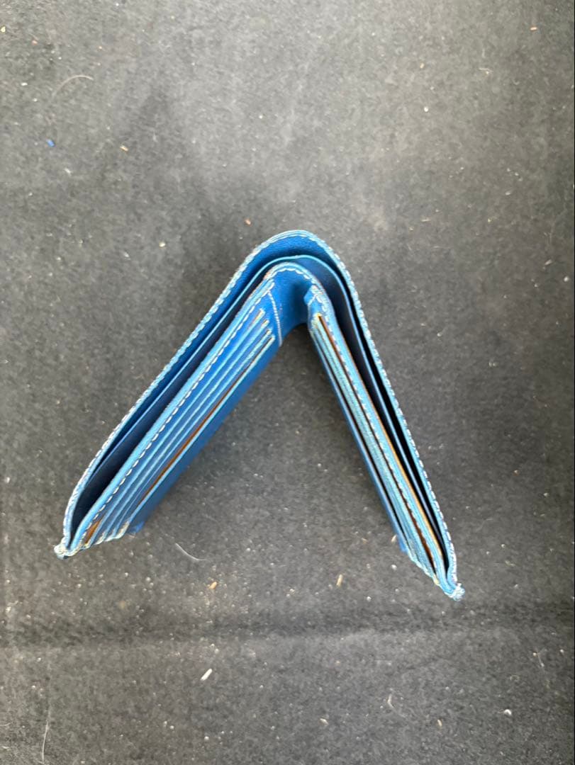 goyard big tworls 二つ折り財布 ブルー